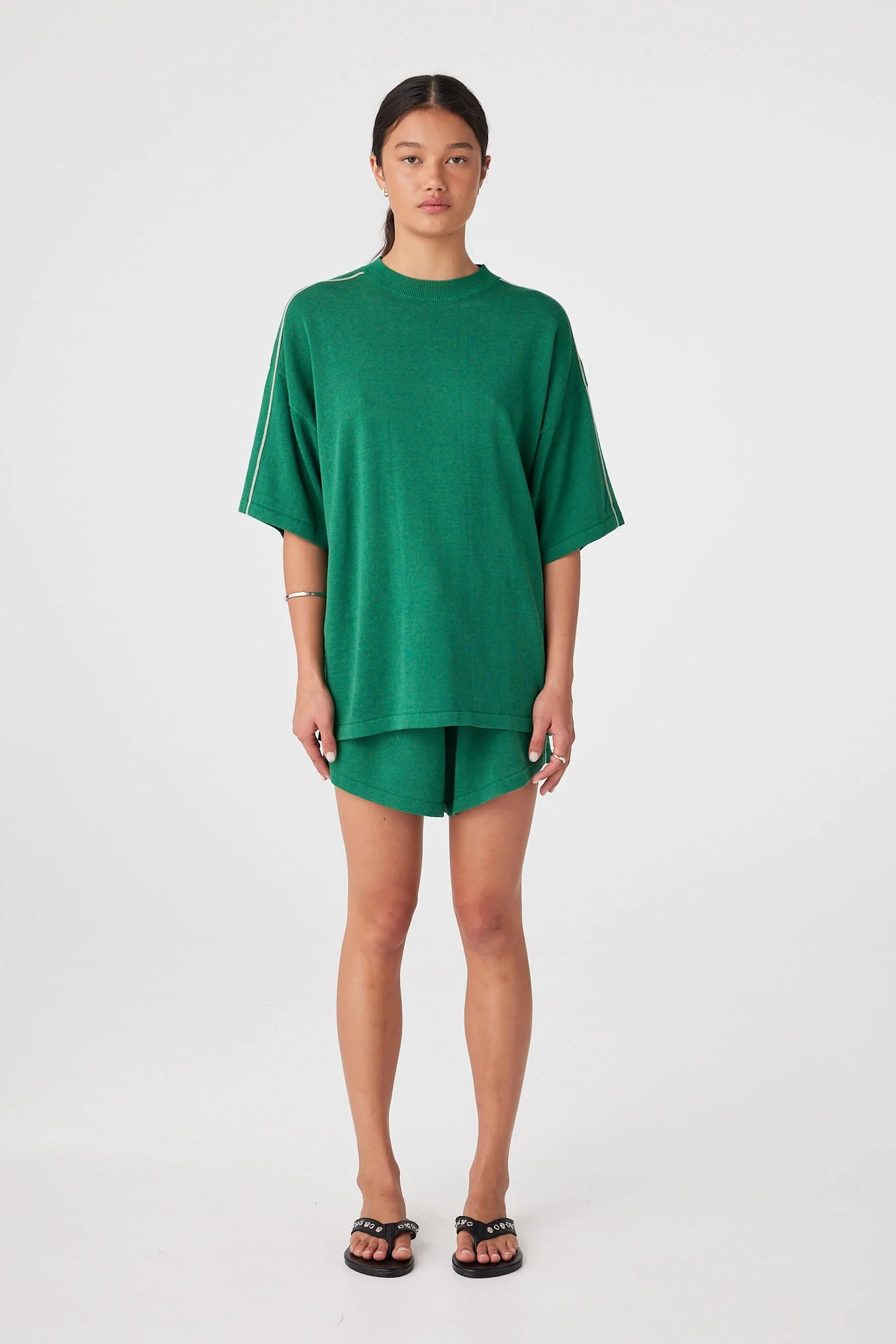 The Pippa Drawstring Short Sea Green