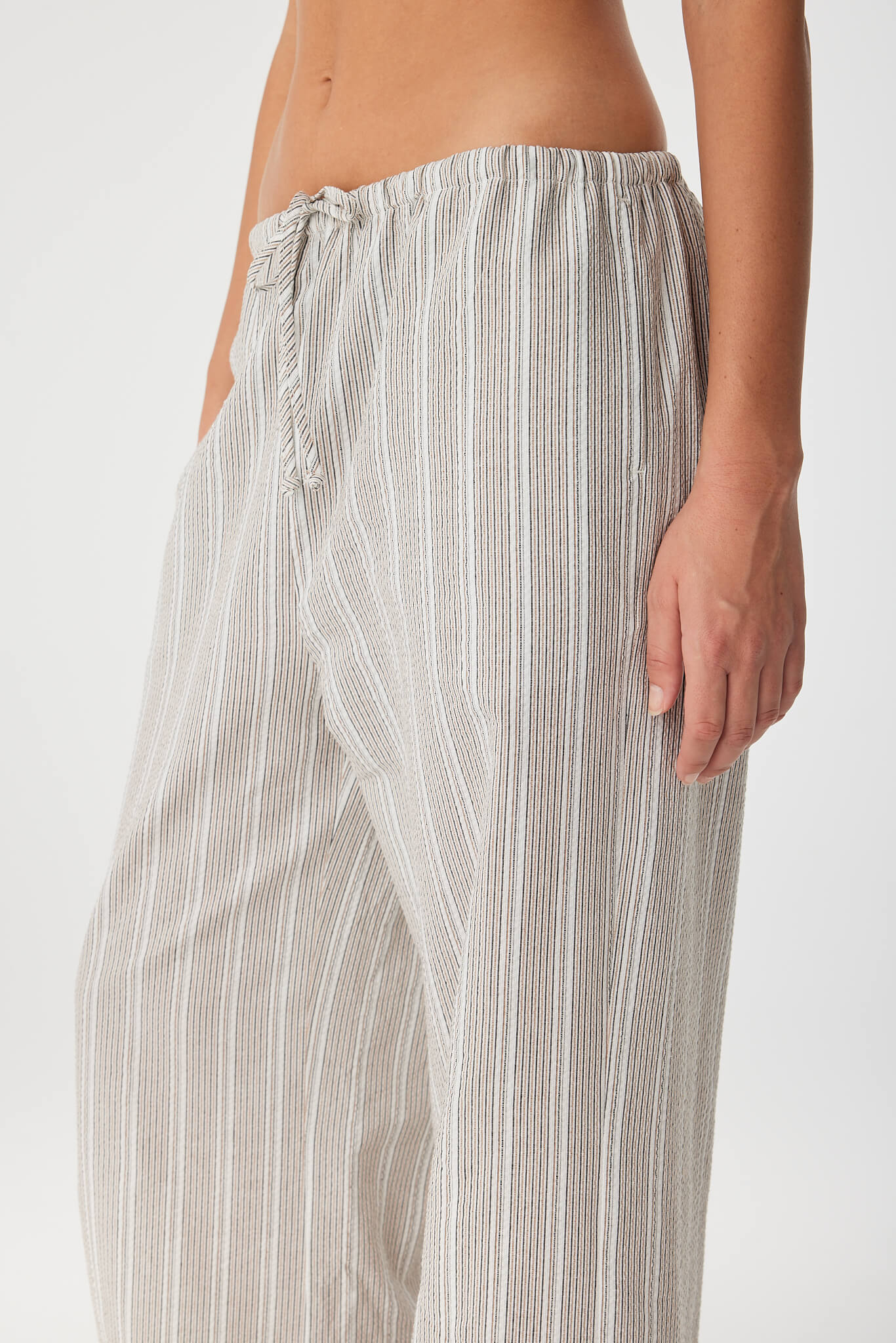 Ines Pant Clay Stipe