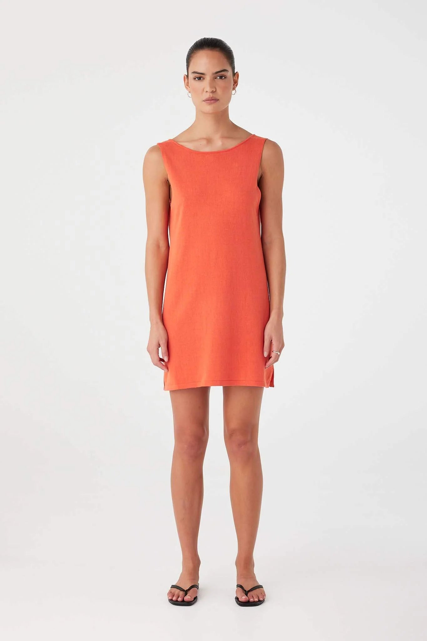 Paloma Mini Dress Tangerine