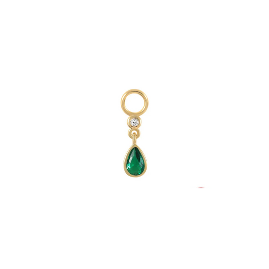 Athena 18k Gold Plated Earring Charm