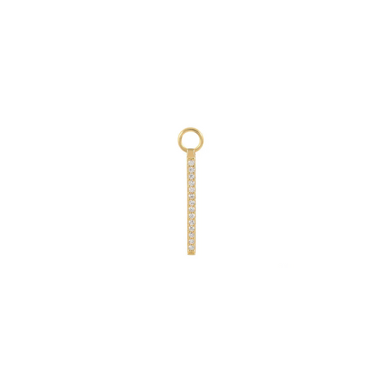 Bianca 18k Gold Plated Earring Charm