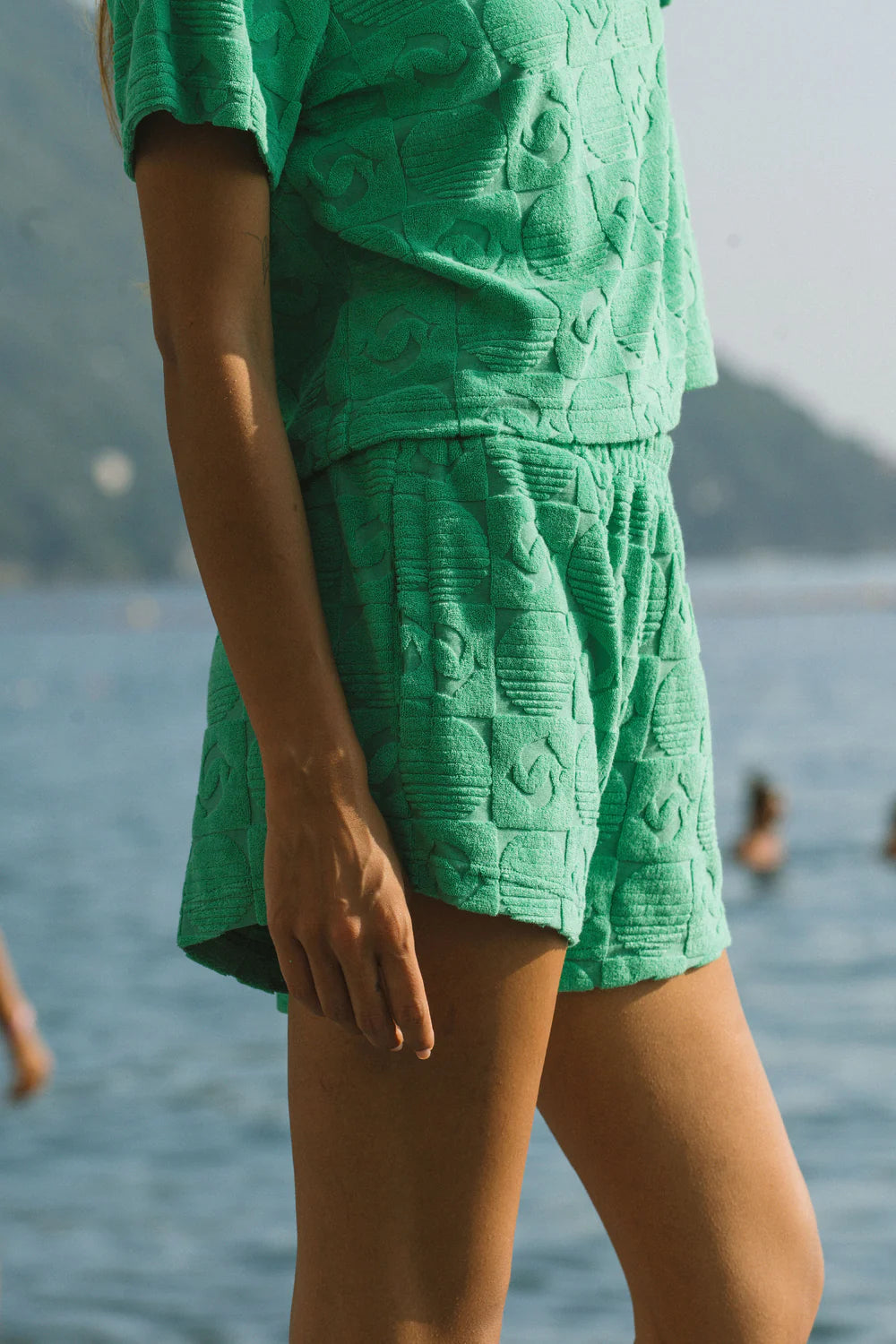 Cruise Terry Short Tropical Green