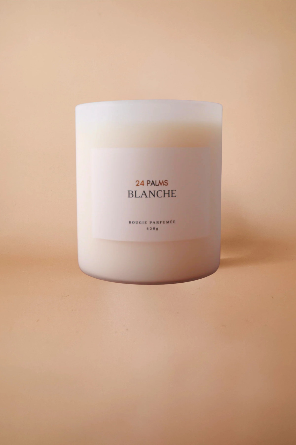 24 Palms Soy Candle - Blanche