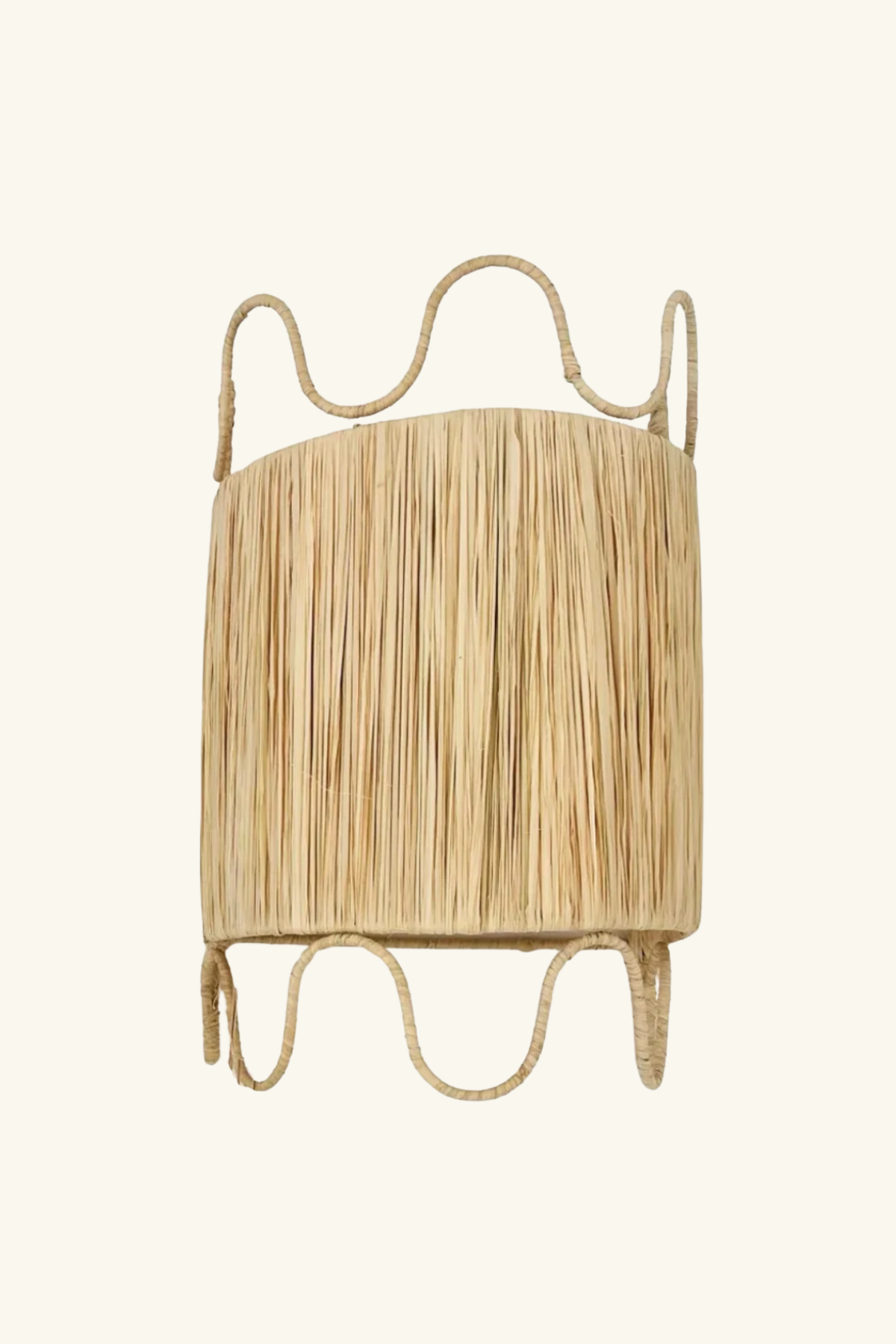Wave Wall Sconce Natural