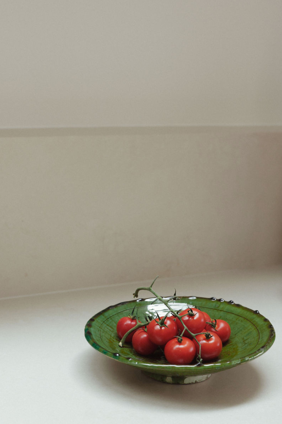 Tamegroute Serving Platter- Green