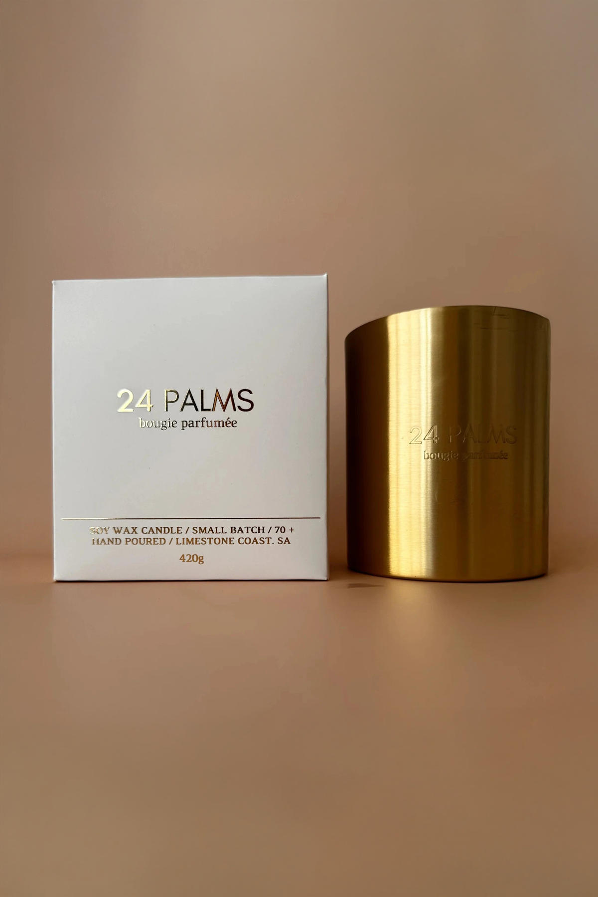 24 Palms Soy Candle - Fleur Rose