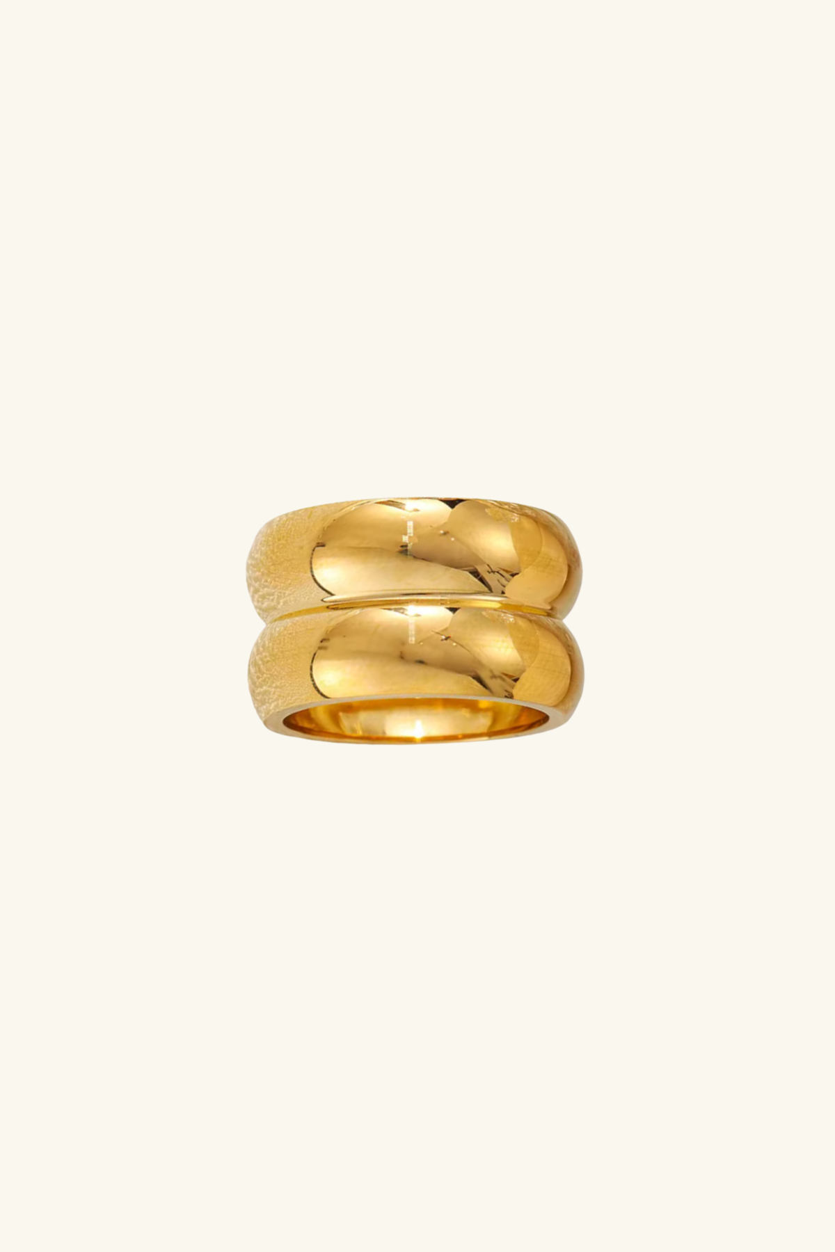 Olive 18k Gold Chunky Ring