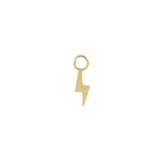 Storm 18k Gold Plated Earring Charm