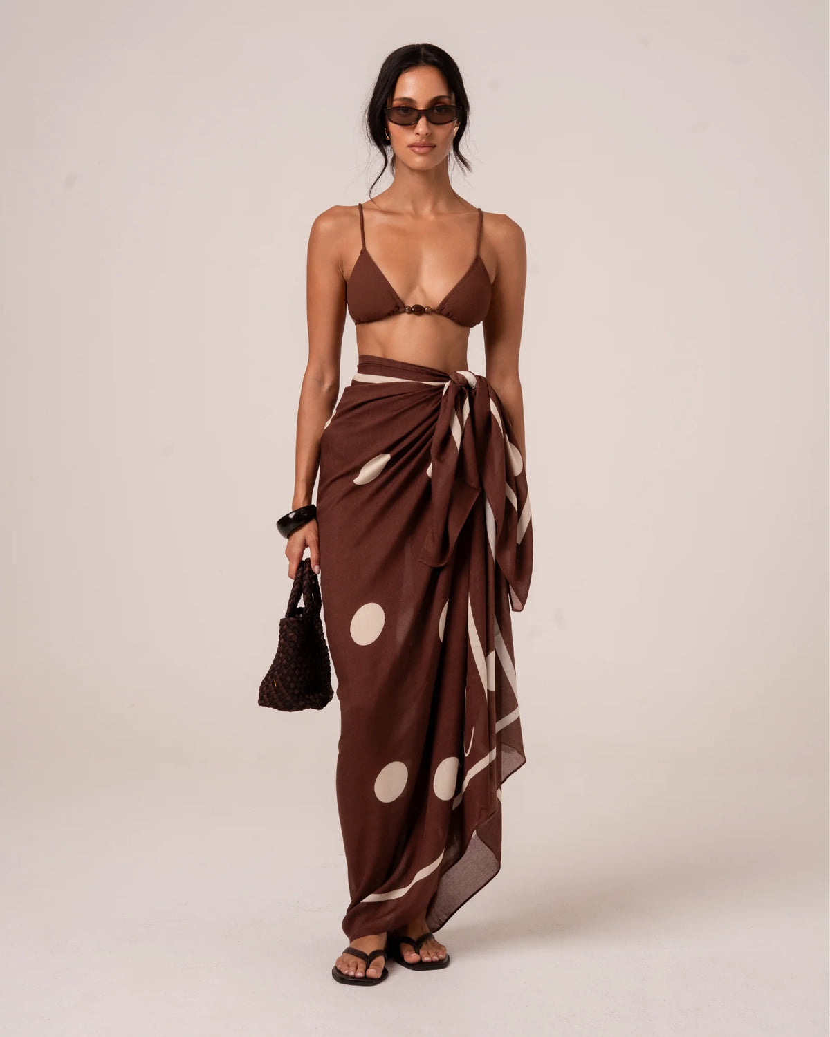 Choc Dot Sarong