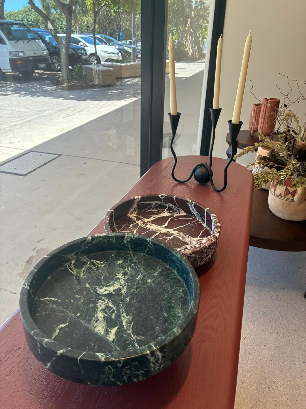 Marble Fruit Bowl - Jade