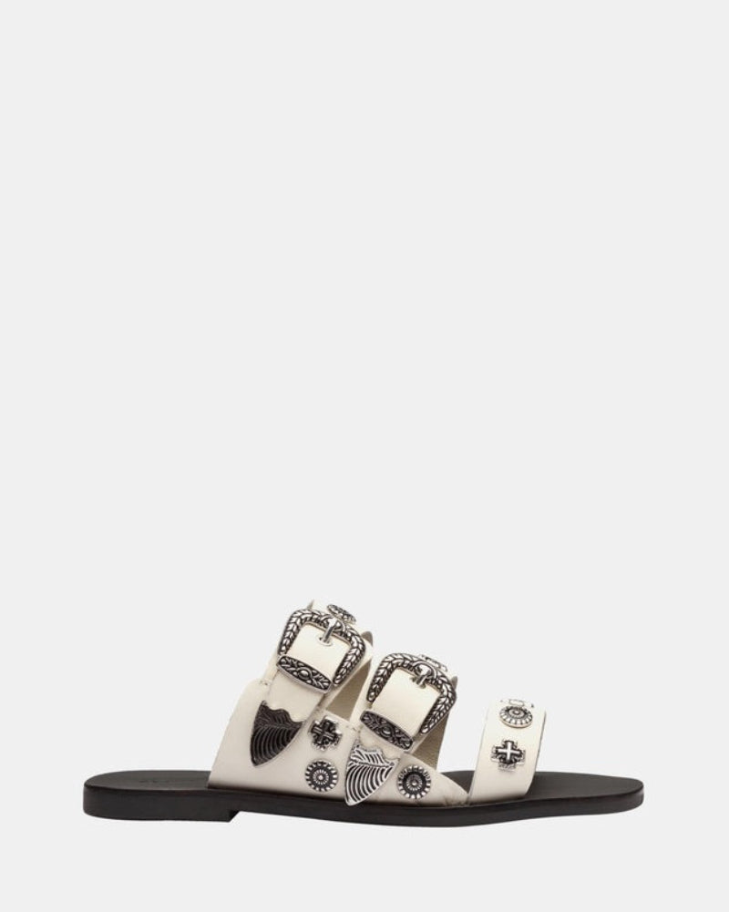 Eastwood Slide Off White/Silver