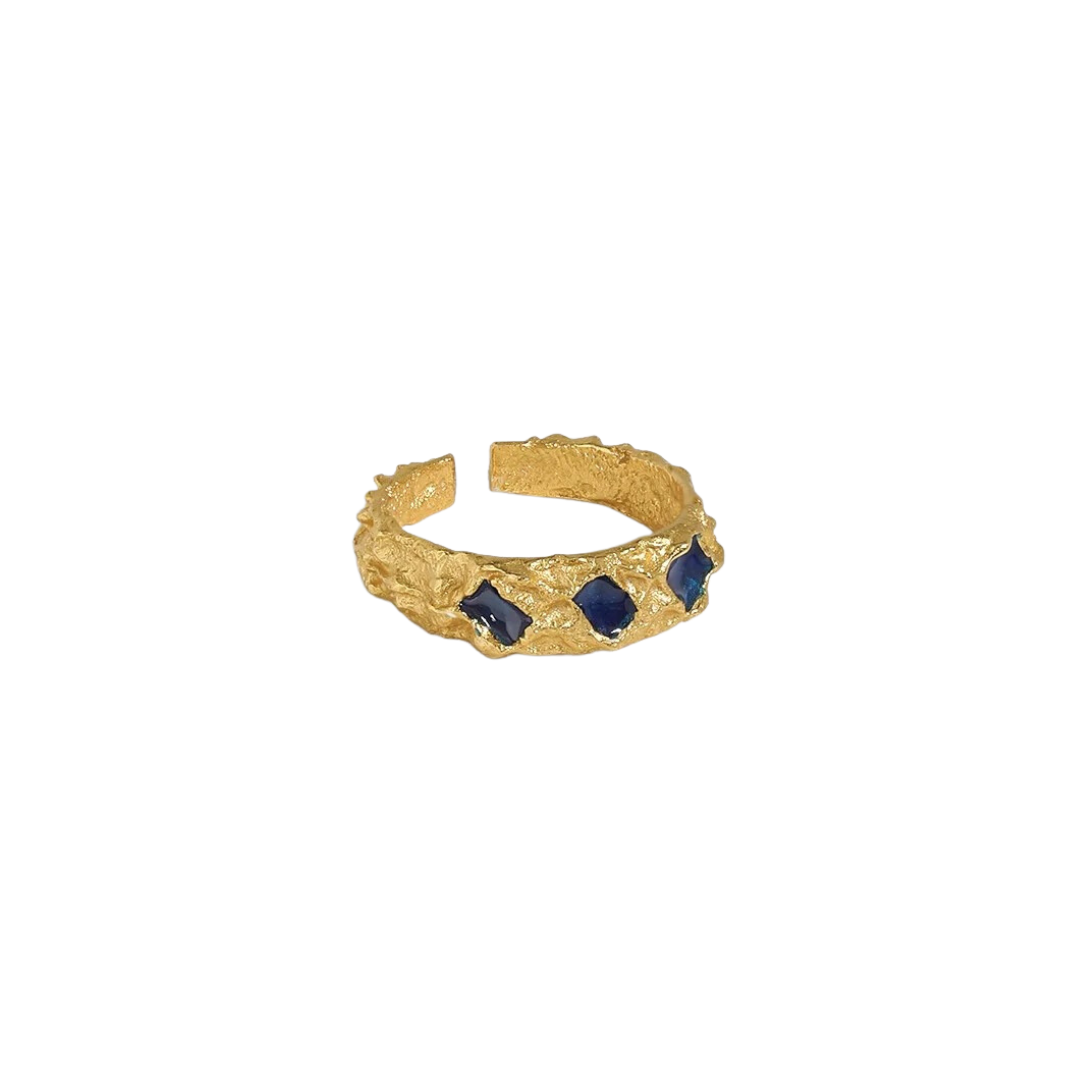 Load image into Gallery viewer, Santorini - 18k Gold Plated Ring

