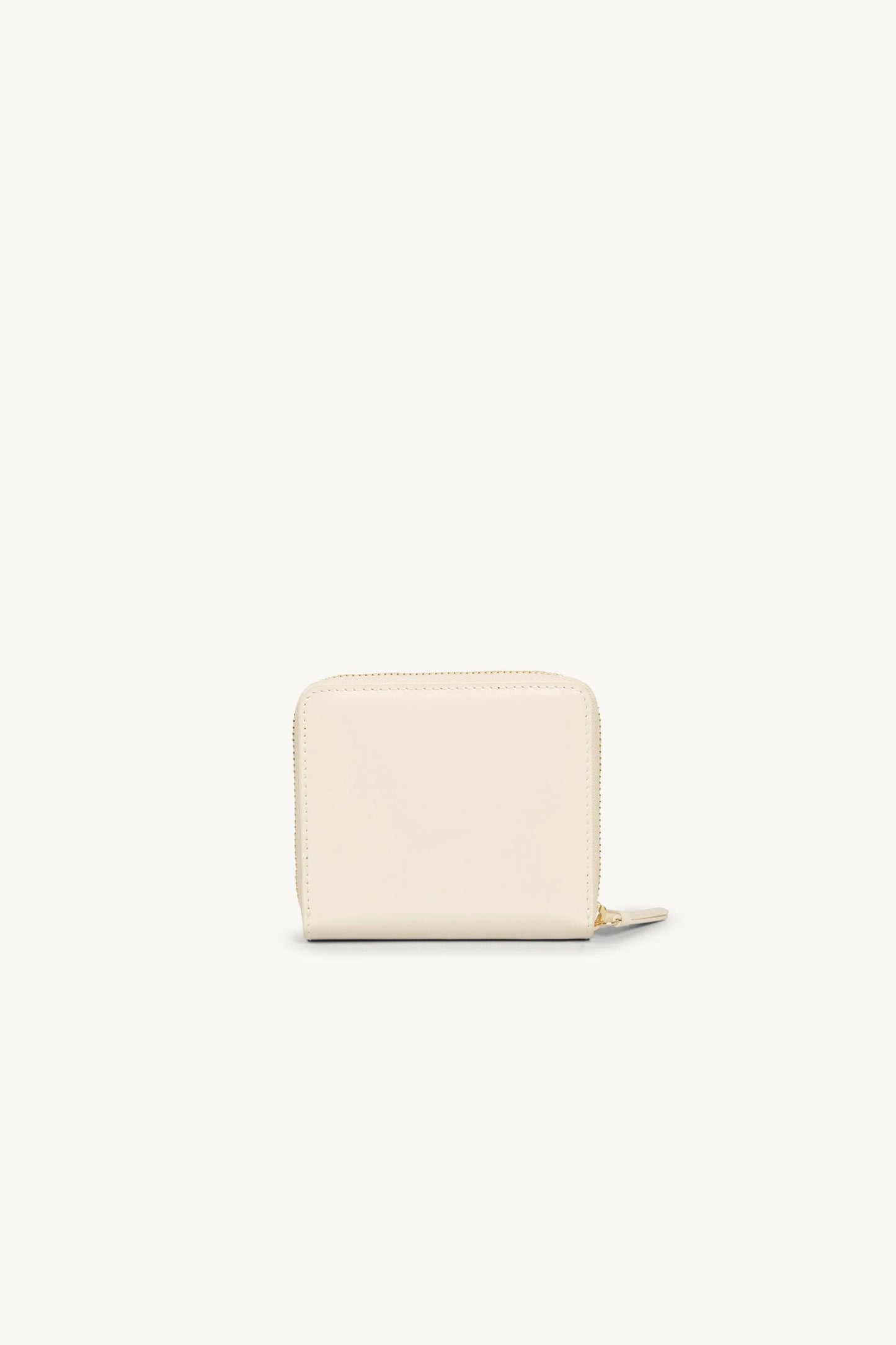 The Naomi wallet cream light gold